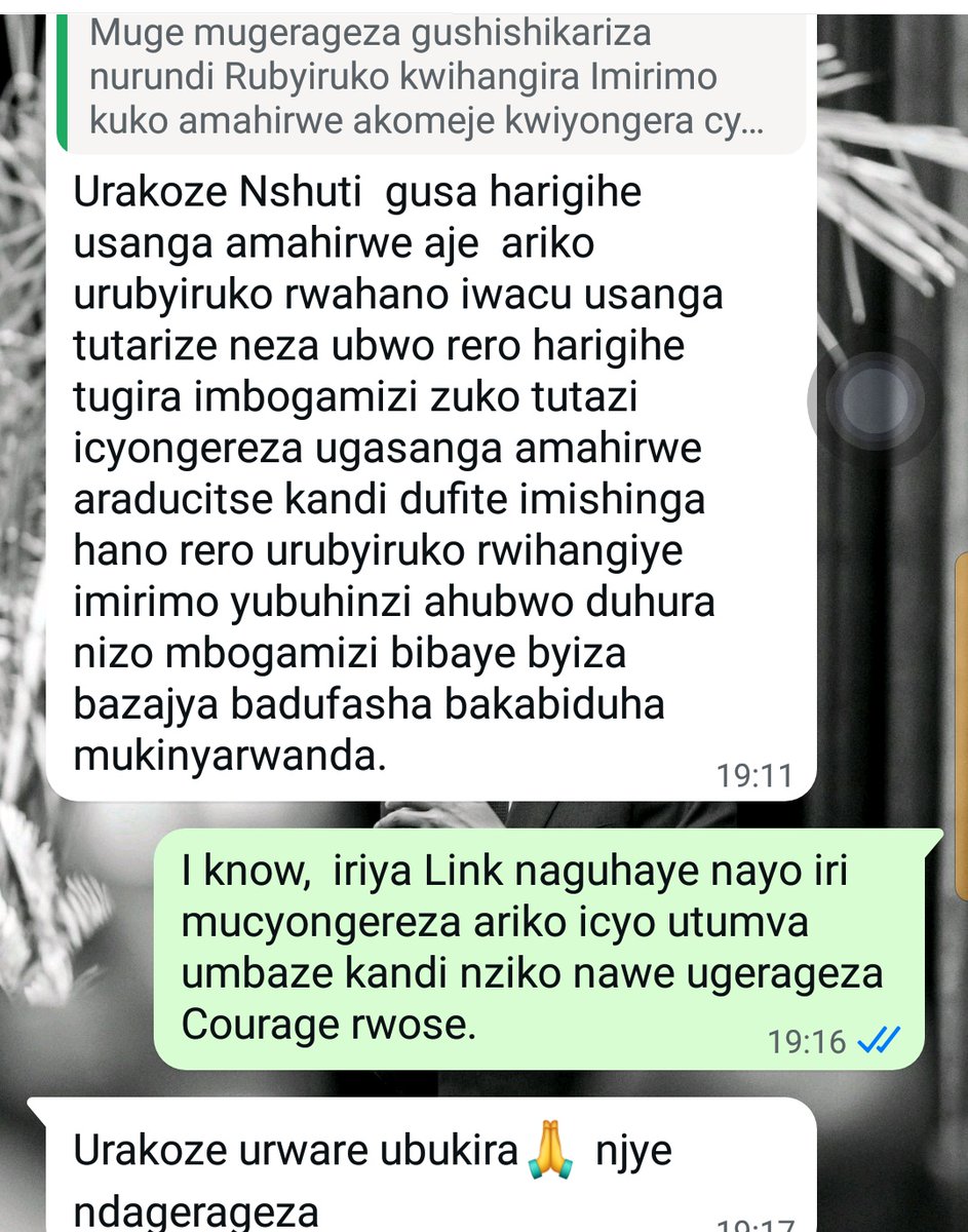 Nshuti w'Inkoko🐓 (@nshuti25) on Twitter photo Mwiriweho <a href="/jnabdallah/">UTUMATWISHIMA</a> Urubyiruko bagenzi banjye bambwiyeko hari imbogamizi bakunze guhura nazo, bityo rero nk'uko mudahwema kudufasha ubwo mugihe hari Link yabonetse igenewe #Urubyiruko, bibaye ibishoboka yajya ishyirwa no Mukinyarwanda bakarushaho kugerageza Amahirwe.Thanks Mwiriweho <a href="/jnabdallah/">UTUMATWISHIMA</a> Urubyiruko bagenzi banjye bambwiyeko hari imbogamizi bakunze guhura nazo, bityo rero nk'uko mudahwema kudufasha ubwo mugihe hari Link yabonetse igenewe #Urubyiruko, bibaye ibishoboka yajya ishyirwa no Mukinyarwanda bakarushaho kugerageza Amahirwe.Thanks
