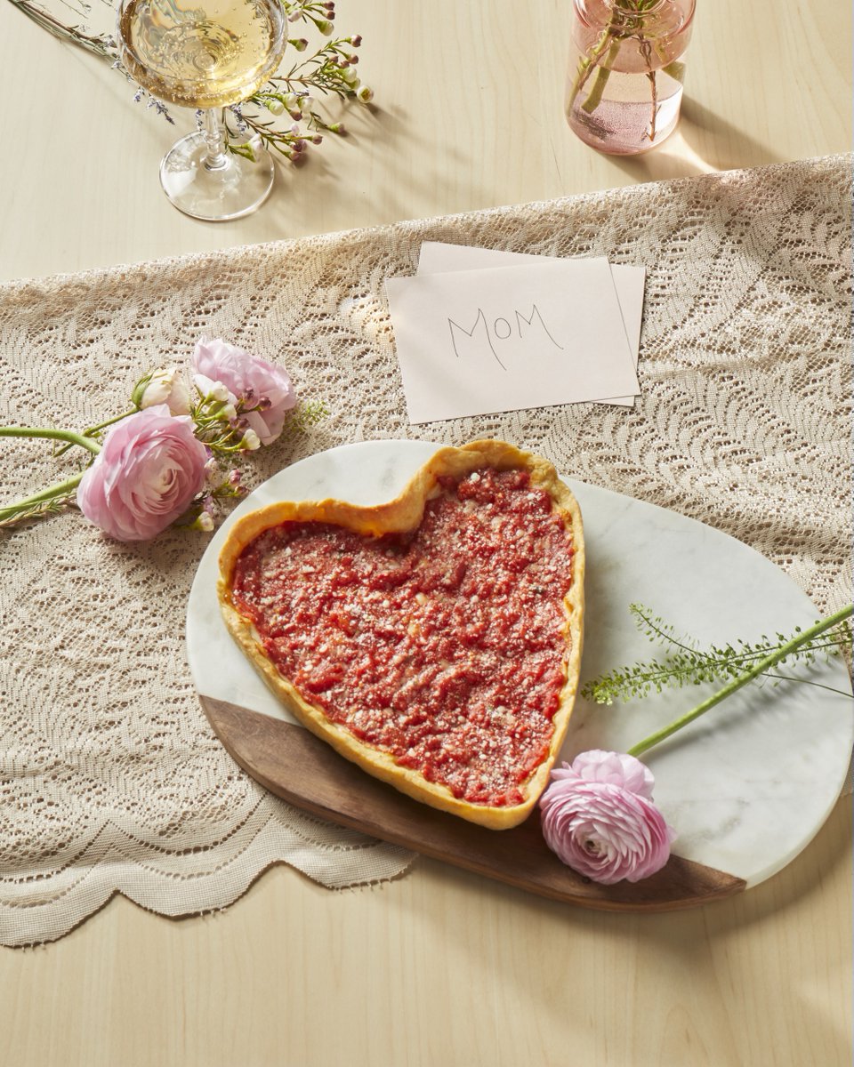 Raise a slice for mom. Happy Mother’s Day! 💐💕🫶