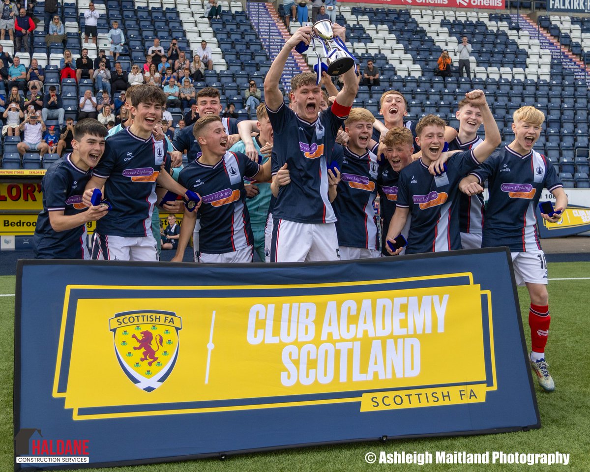 FalkirkfcSS's tweet image. 👏🏆 Well done to our U16s and U18s on their titles. Go enjoy it boys, what a season!!

🤔 Did you know that following a members vote, 30% of FSS contributions will go to the Falkirk Academy.

🫵 You can support the future. Sign up👇
falkirksupporters.org/join-us/

📸 @amphoto11