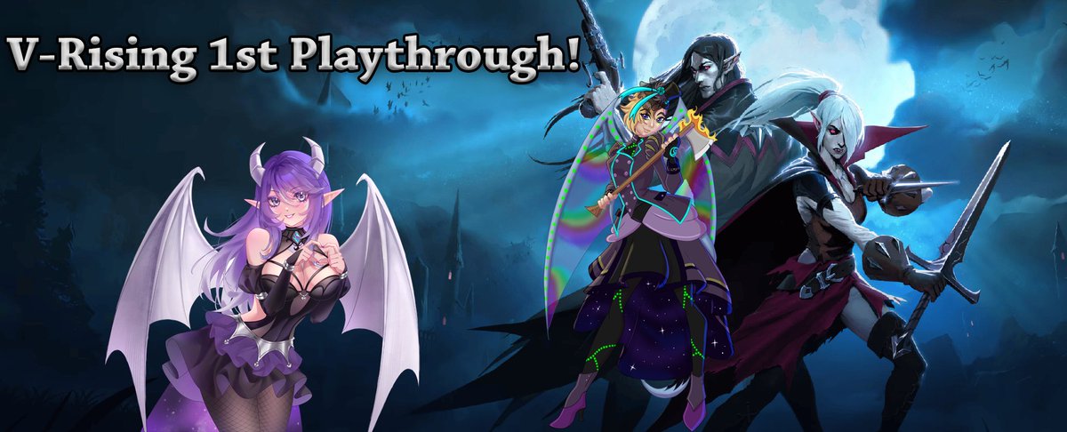 🐉❤️‍🔥LIVE!❤️‍🔥🐉 Time for some more V - Rising! Come hangout with me and Vas! We're being goofy ah vampires!

#Vtuber #ENVtuber #VtuberEN
twitch.tv/luciamauve