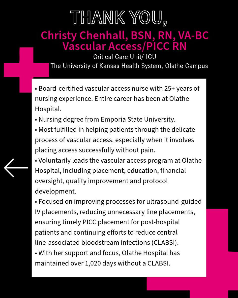 T-Mobile Center (@tmobilecenter) on Twitter photo As we continue to celebrate #NursesWeek, we are proud to celebrate Christy Chenhall, a board-certified vascular access nurse at <a href="/KUHospital/">The University of Kansas Health System</a> 💙 Christy, thank you for being a steady hand, a fierce advocate and a true nurse leader. As we continue to celebrate #NursesWeek, we are proud to celebrate Christy Chenhall, a board-certified vascular access nurse at <a href="/KUHospital/">The University of Kansas Health System</a> 💙 Christy, thank you for being a steady hand, a fierce advocate and a true nurse leader.