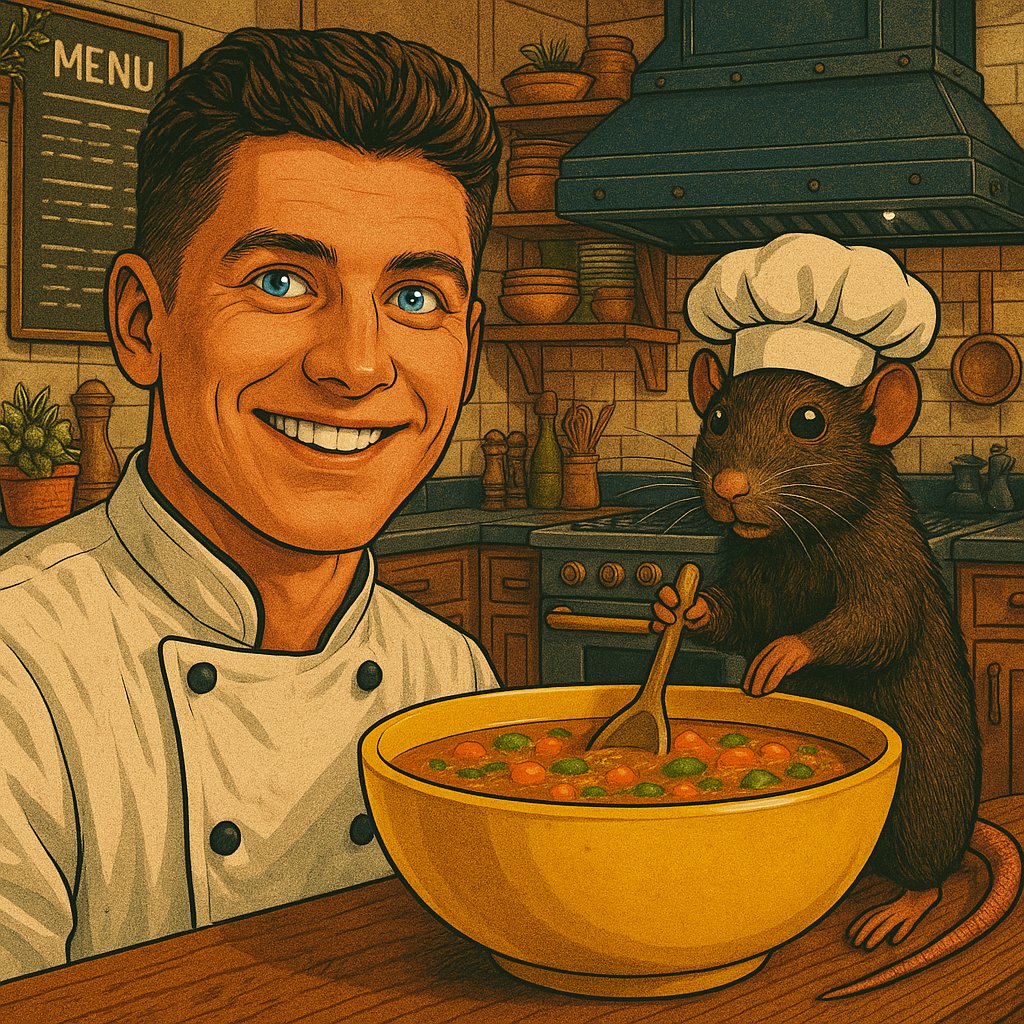 Cooked this one up for fun—claim it if it speaks to you! 🍲🐭 <a href="/MatejaCreates/">Mateja</a>