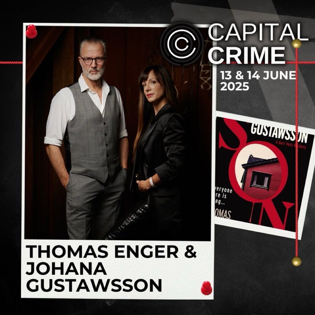 Johana Gustawsson (@jogustawsson) on Twitter photo 🩸🔪😱We're delighted to be appearing at Capital Crime this June to discuss our chilling brand new thriller, #Son. Look forward to seeing you there! #SON #KariVoss
<a href="/CapitalCrime1/">Capital Crime</a> <a href="/OrendaBooks/">Karen Sullivan 🇺🇦🇨🇦🇬🇧</a> #EveryoneHereIsLying 🩸🔪😱We're delighted to be appearing at Capital Crime this June to discuss our chilling brand new thriller, #Son. Look forward to seeing you there! #SON #KariVoss
<a href="/CapitalCrime1/">Capital Crime</a> <a href="/OrendaBooks/">Karen Sullivan 🇺🇦🇨🇦🇬🇧</a> #EveryoneHereIsLying