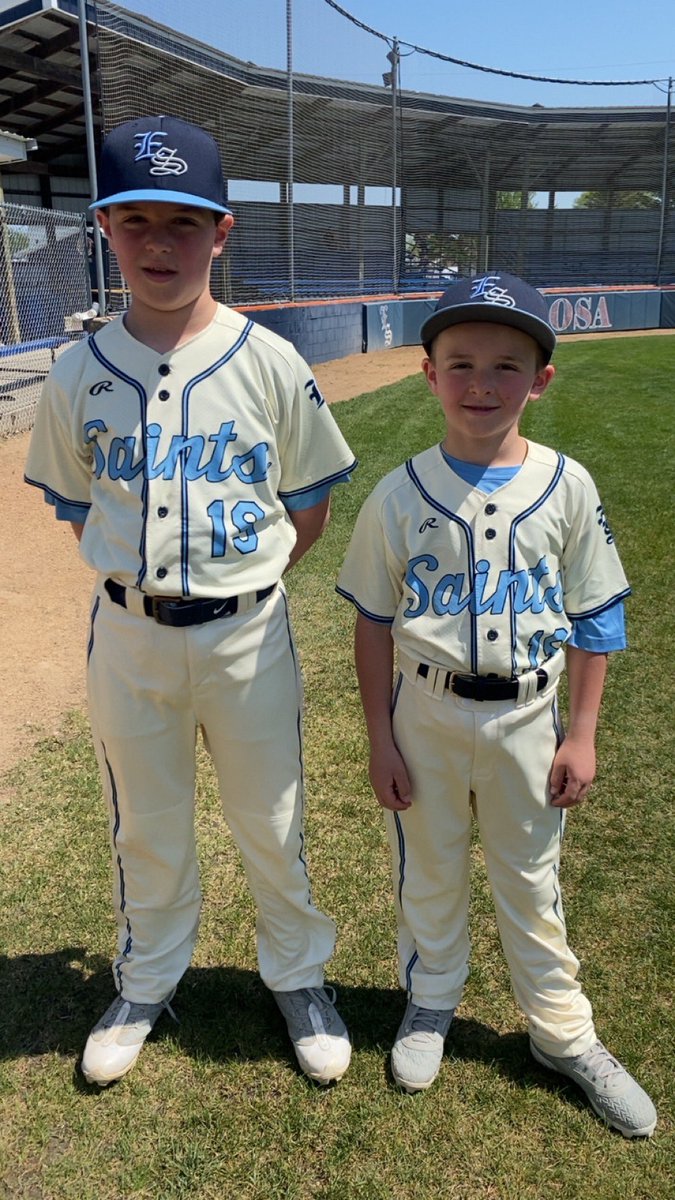 ElrosaSaints (@elrosa_saints) on Twitter photo Good day to bust out the new uniforms. Hopefully our mom’s can get the dirt and grass stains out of these! <a href="/MNtownballUnis/">Townball Uni Tracker</a> Good day to bust out the new uniforms. Hopefully our mom’s can get the dirt and grass stains out of these! <a href="/MNtownballUnis/">Townball Uni Tracker</a>