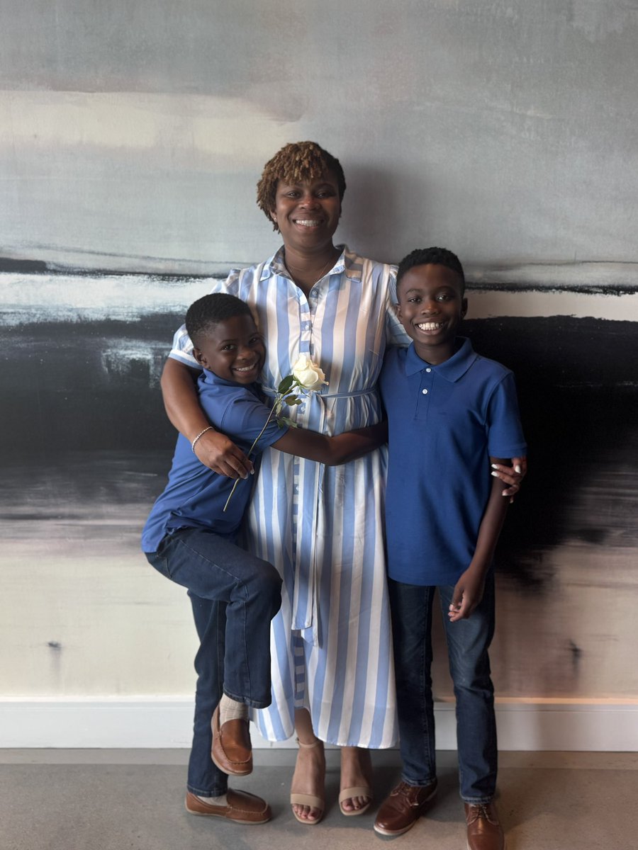 Happy Mother’s Day to the beautiful, loving, caring, and fierce mother of our two sons. We love you.