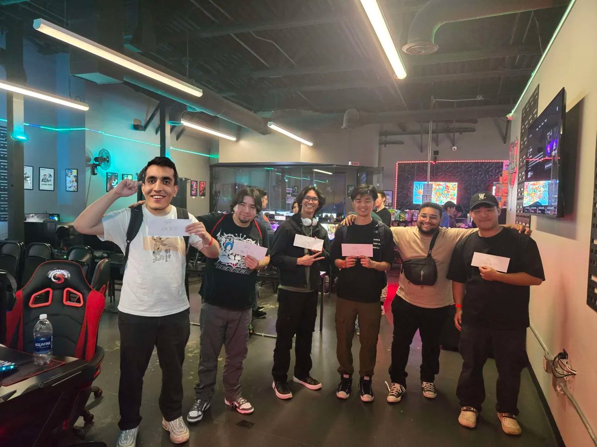 SoCal Colosseum (@socalcolosseum) on Twitter photo Congrats to AverieyRiB for taking this month's #SoCalClash #TEKKEN8 #TWT2025 tournament!
🥇 <a href="/AverieyRiB/">AverieyRiB</a>
🥈 <a href="/inoukim/">Inou</a>
🥉 <a href="/Jawk_O/">Jawk_O</a>
4️⃣ <a href="/SocalSonkenJr/">Pulse | 20zSonkenJr</a>
5️⃣ <a href="/TekkenGeno/">ImBad | Geno</a> / Billaler (left before they got paid 😭) Congrats to AverieyRiB for taking this month's #SoCalClash #TEKKEN8 #TWT2025 tournament!
🥇 <a href="/AverieyRiB/">AverieyRiB</a>
🥈 <a href="/inoukim/">Inou</a>
🥉 <a href="/Jawk_O/">Jawk_O</a>
4️⃣ <a href="/SocalSonkenJr/">Pulse | 20zSonkenJr</a>
5️⃣ <a href="/TekkenGeno/">ImBad | Geno</a> / Billaler (left before they got paid 😭)