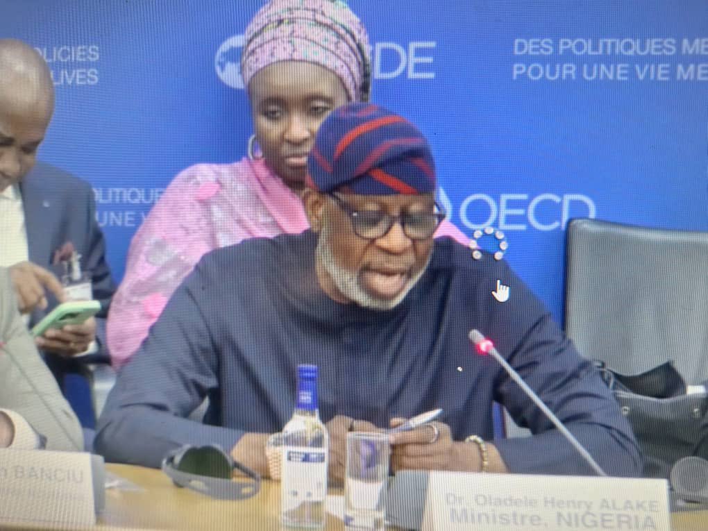 Ministry of Solid Minerals Development (@solid_min_dev) on Twitter photo Nigeria calls for global collaboration to drive sustainable mining, energy transition & value addition in minerals at <a href="/OECD/">OECD ➡️ Better Policies for Better Lives</a> Forum. #SolidMineralsNG Nigeria calls for global collaboration to drive sustainable mining, energy transition & value addition in minerals at <a href="/OECD/">OECD ➡️ Better Policies for Better Lives</a> Forum. #SolidMineralsNG