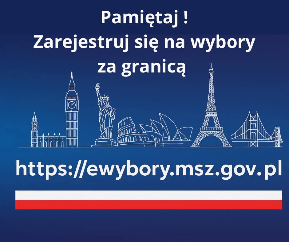 BUM!!! 376.445 zarejestrowanych na wybory za granicą. Własnie pobilismy rekord 1 tury wyborów prezydenckich z 2020. A można się jeszcze rejestrować do północy czasu lokalnego we wtorek 13 maja!
Na ewybory.msz.gov.pl
