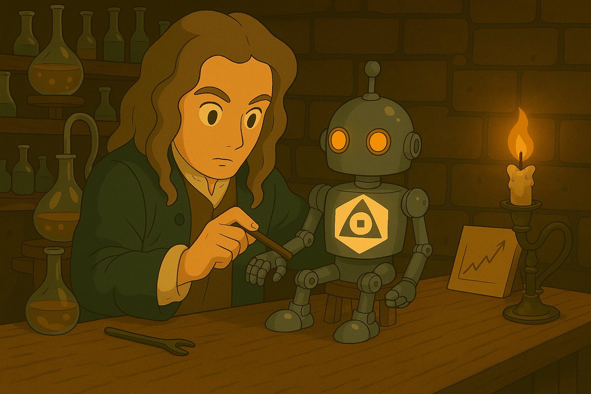 GNewt 🤍🖤

Day 1: Meet Magic Newton 🧵

Let’s talk Magic Newton the AI-powered platform that’s about to flip finance on its head. No more 24/7 chart-staring. This thing automates your crypto game. 🧵 1/5 #MagicNewton #DeFi #Crypto