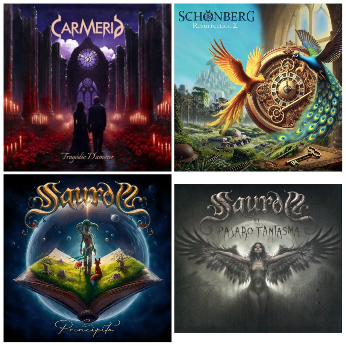 5VVtXrvsVbki5yZ's tweet photo. 5/4~5/10に聴いた音楽作品は13枚
※サブスクも含む
#MetalNewSongs Playlist 🤘
#CaptainBlackBread 🤘
#CARMERIA 🤘🤘
#Schönberg 🤘🤘
#Saurom 🤘🤘 2枚
#LUMiRiSE 🤘
#PerfectPlan 🤘
#H_E_A_T 🤘
#ArtNation 🤘
#HaremScarem 🤘
#ShiverOfFrontier 🤘
#NicklasSonne 🤘🤘
🤘=お気に入り https://t.co/DHs4zD6piQ