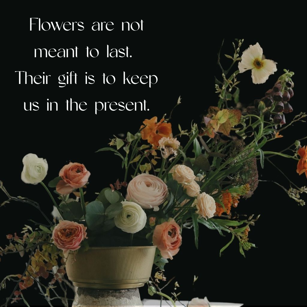 💌 To the woman becoming—especially the one they call “Mama,”

Every week, I bring fresh flowers into my space.
 I trim the stems, fill the vase, change the water.
 I do what I can to delay their wither.

And yet, within days, 
 The petals soften.
 The edges curl.
 Their beauty