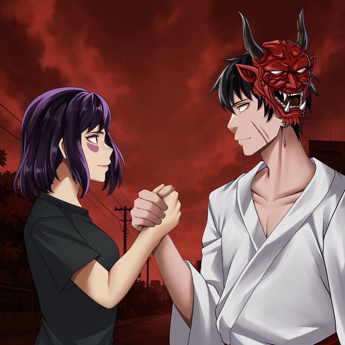 Blench × Mondana Baddies 

A new arc begins in the Purple Realms