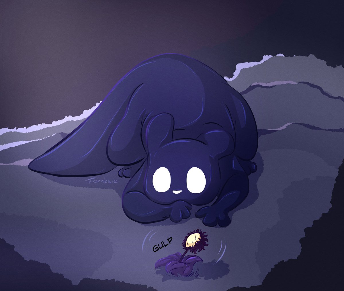 forrksie_new's tweet image. ‼️Watcher SPOILER! Sort of😅
#rainworld #rainworldart