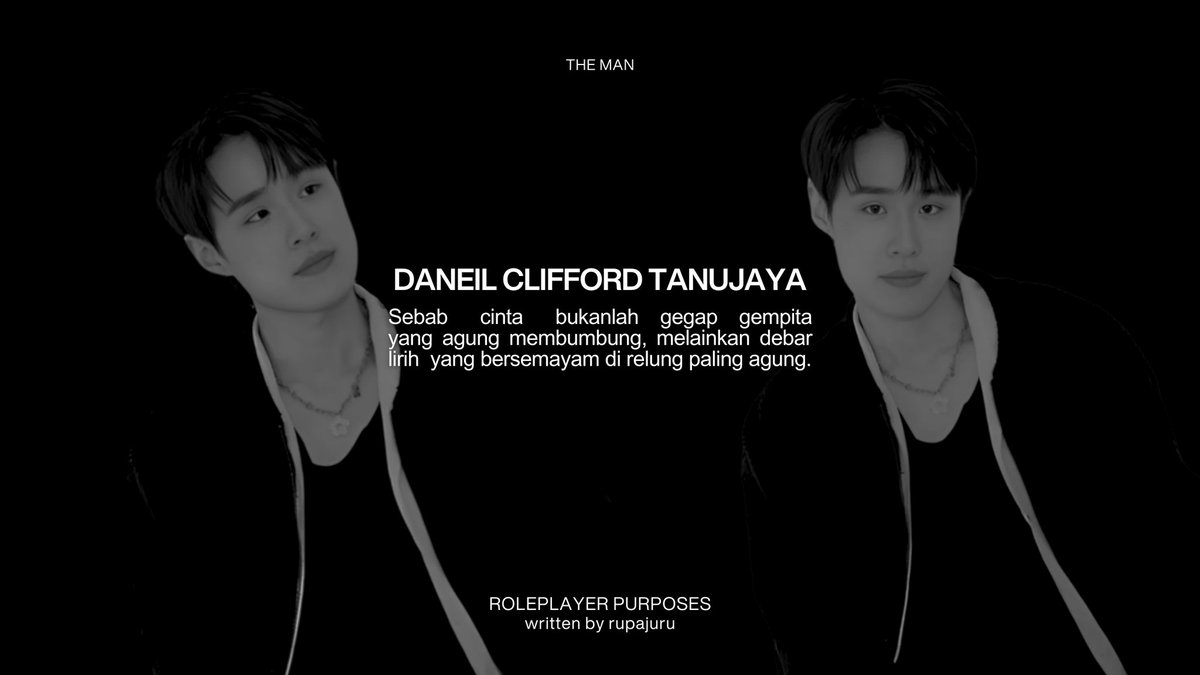 DANEIL TANUJAYA. tweet media