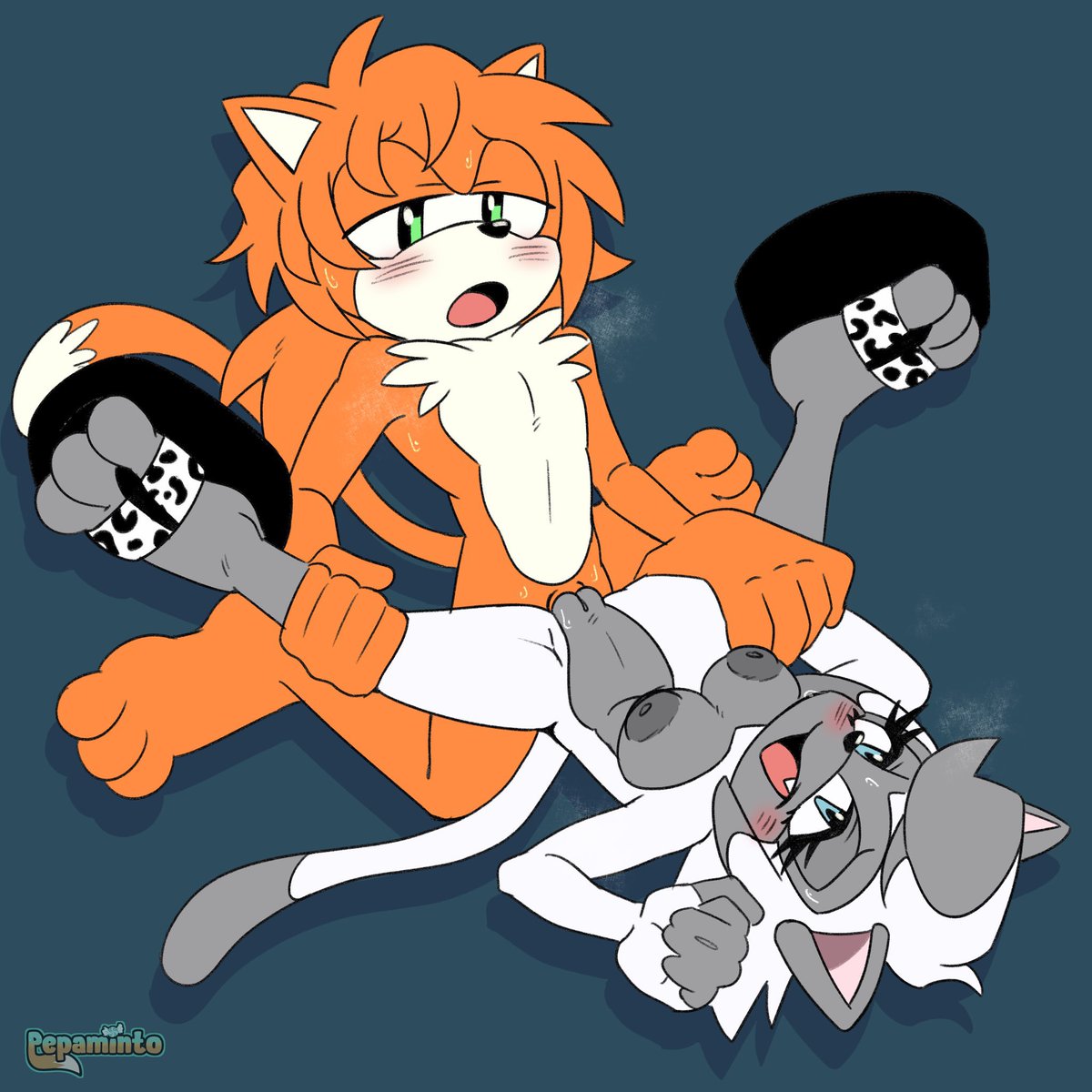 Cat mating 🩶🧡

Ashley BF Jake belongs to <a href="/CyanWolfDark/">🔞CyanWolfAfterDark🔞</a> 🧡

Thanks again <a href="/PepamintoArt/">Pepaminto🔞✨COMMS CLOSED!✨</a> 😊