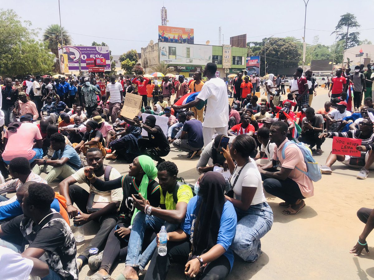 In the fight for transparency and accountability in our nation, as a young person and a media personnel I didn’t just cover the protests against corruption and injustice but participated as well.

It’s our duty as Reporters when we witness injustice we tell the world about it.