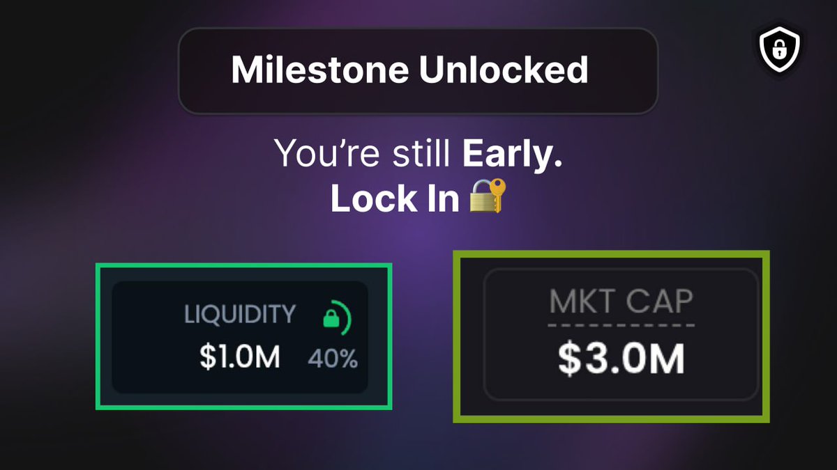 Markets are up and we just smashed $3M, if you're watching this, it's your signal. 

Are you getting your bag, or are you adding to it before it moons?