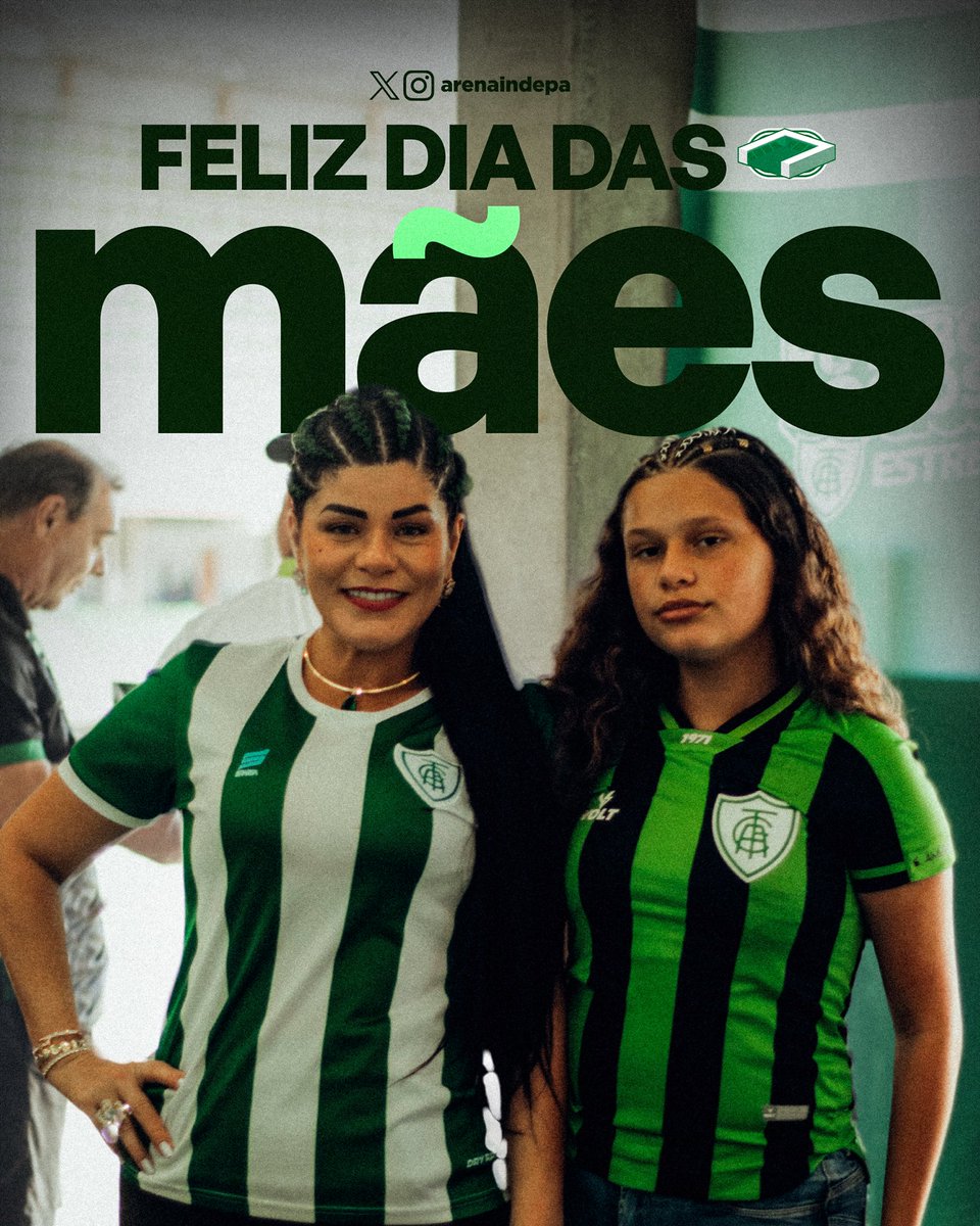 Um feliz dia para todas as mamães da nossa Nação Americana! 🐰

Amor de mãe é sempre o nosso primeiro lar. Depois vem a Arena Indepa! 💚

#DiaDasMães
