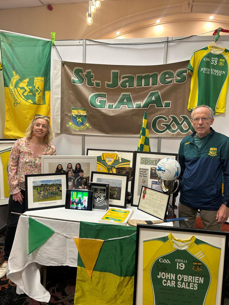 St. James' GAA (@stjamesgaa_cork) on Twitter photo The <a href="/stjamesgaa_cork/">St. James' GAA</a> stand at the <a href="/carberygaa/">Carbery GAA 💯</a> centenary celebration at the Parkway Hotel. The <a href="/stjamesgaa_cork/">St. James' GAA</a> stand at the <a href="/carberygaa/">Carbery GAA 💯</a> centenary celebration at the Parkway Hotel.