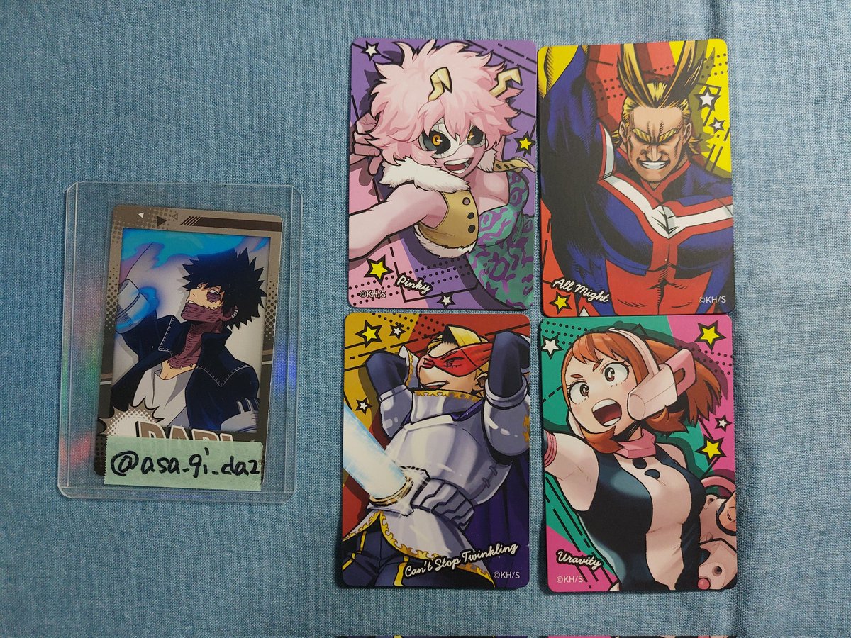 【交換・譲渡・買取】
僕のヒーローアカデミア　ヒロアカ　マグネットステッカーコレクション　マグネットステッカー

譲　芦戸三奈、青山優雅、麗日お茶子、オールマイト
求　心操人使、爆豪勝己、ミルコ＞330+送料＞異種心操、ナガン

郵送での交換となります。
お気軽にお声がけください。