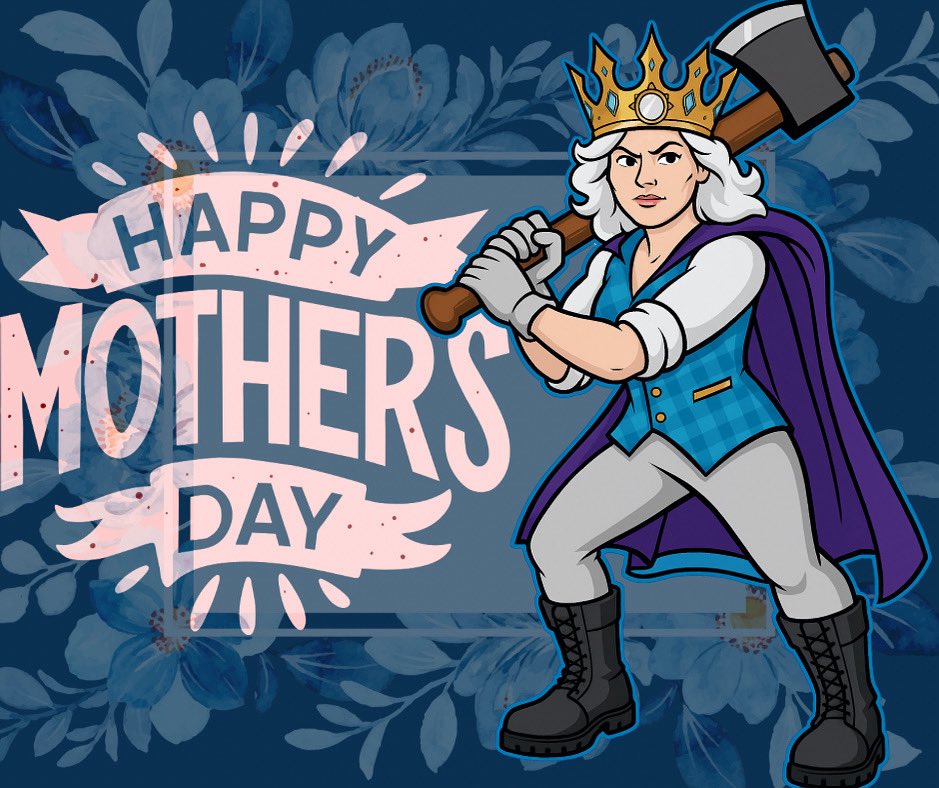 Happy Mother’s Day! We hope your day is as royal as you are 👑🌸🩵