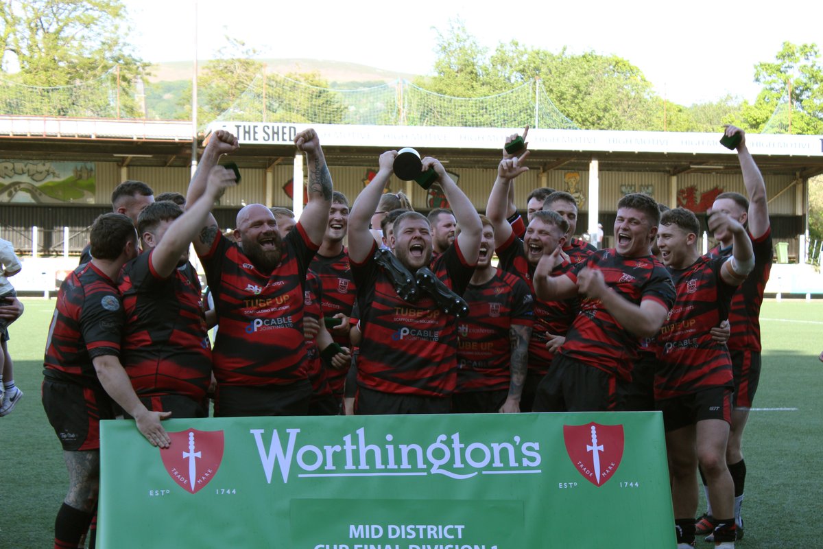 Your 2024/25 Mid District Division 1 Cup 𝗖𝗛𝗔𝗠𝗣𝗜𝗢𝗡𝗦 🏆

#Ymlaen