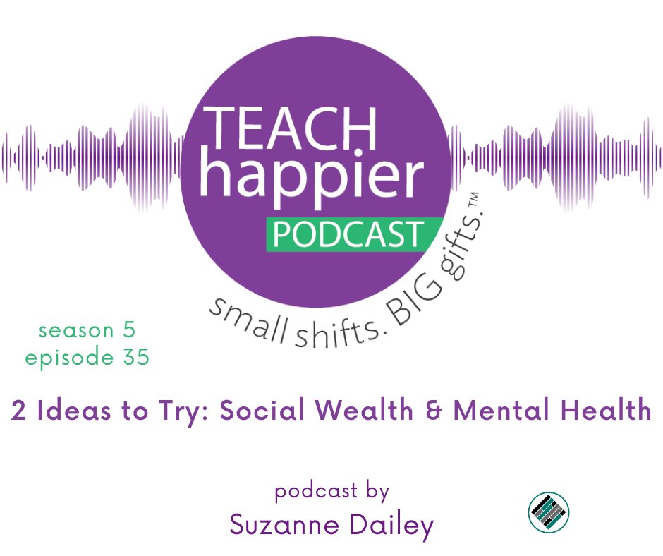 Last little peek into our summer book study with The 5 Types of Wealth. We’ll learn 2 more strategies – one for social wealth and one for mental wealth. Next week we’ll wrap up season 5 as we get ready to head into the summer.
Thanks for listening!
podcasts.apple.com/us/podcast/2-i…