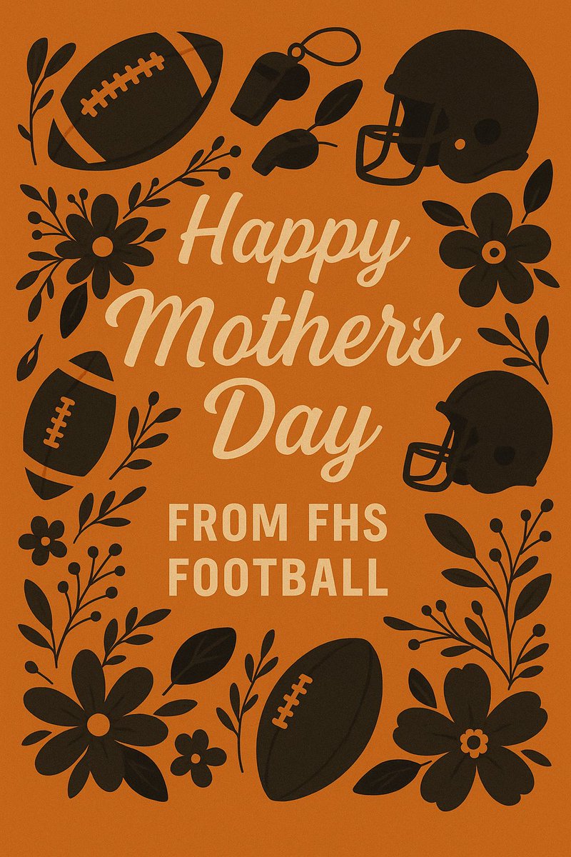 We deeply appreciate all of our football mothers and we wouldn't be able to do what we love without the ones we love! 🧡