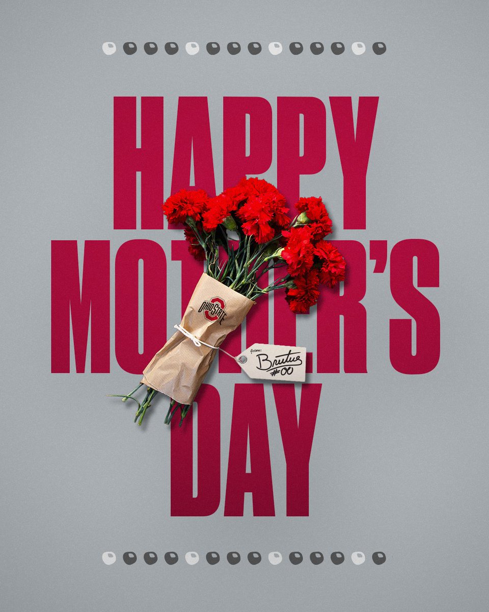 Sending #HappyMothersDay wishes to all the great Buckeye mons out there ❤️

#GoBucks