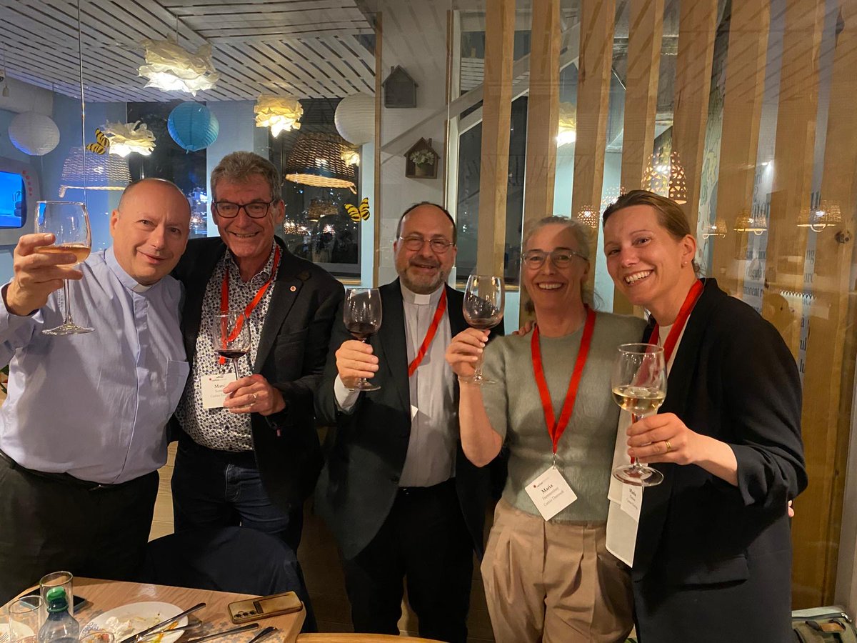 Manuel Barrios (@mbarriosprieto) on Twitter photo It was nice recieving the news the of the election of the new #Pope being with close and committed friends in the <a href="/CaritasEuropa/">Caritas Europa</a> Regional Conference in #Chișinău, #Moldova! We toasted together with respect, joy and hope for the Pontificate of #PopeLeoXIV ! It was nice recieving the news the of the election of the new #Pope being with close and committed friends in the <a href="/CaritasEuropa/">Caritas Europa</a> Regional Conference in #Chișinău, #Moldova! We toasted together with respect, joy and hope for the Pontificate of #PopeLeoXIV !