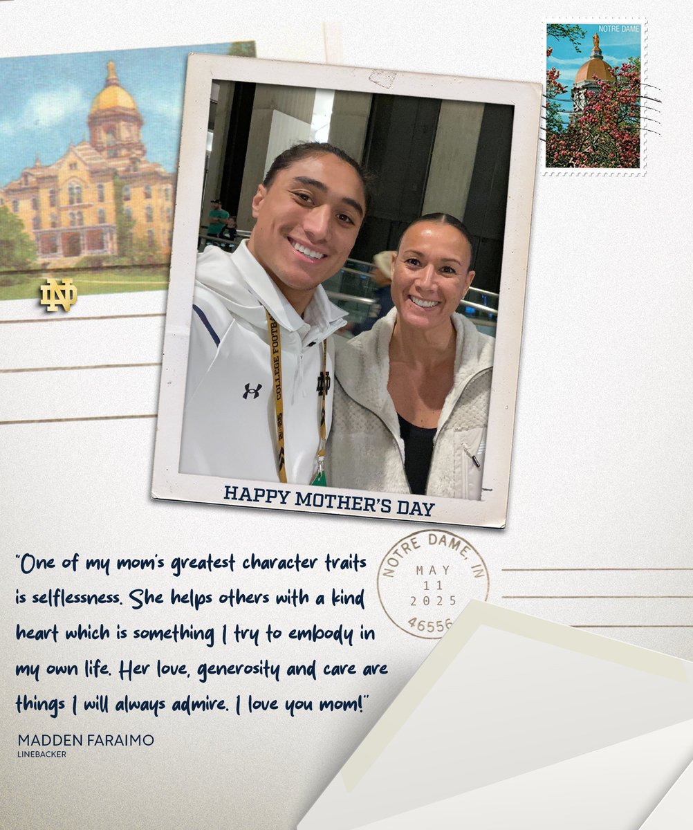 This is for the ones who lead by example 💚

Happy Mother’s Day, Irish Nation ☘️

#GoIrish☘️ | #MothersDay