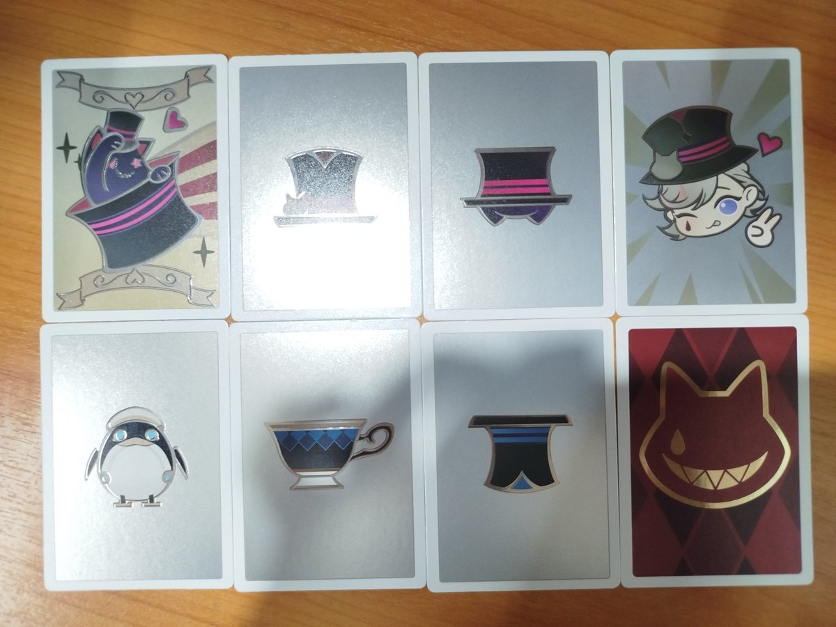 FOREVER120FS's tweet photo. Lyney’s Magic Cards

🎩 มือหนึ่ง พร้อมส่ง สภาพดี
( แกะเช็คแล้วเก็บเข้ากล่อง )

price : 600 bath รวมส่งแล้ว
    —     ลินนี่

#ตลาดนัดเกนชิน #ตลาดนัดเกนชินอิมแพค #ตลาดนัดGenshin #ตลาดนัดGenshinimpact https://t.co/P2Kdjt40PW