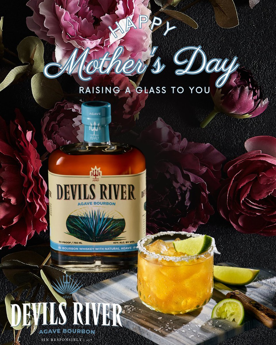 Strong, smooth, and unforgettable—just like Mom. Happy Mother’s Day from Devils River Whiskey. 🥃❤️ #MothersDayCheers