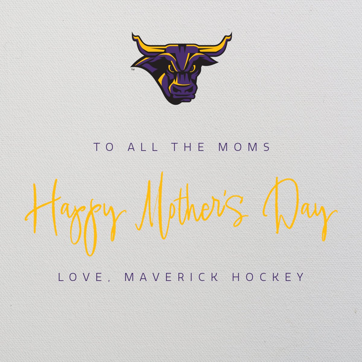 We love you mom!! Happy Mother's Day 💜 #MavFam