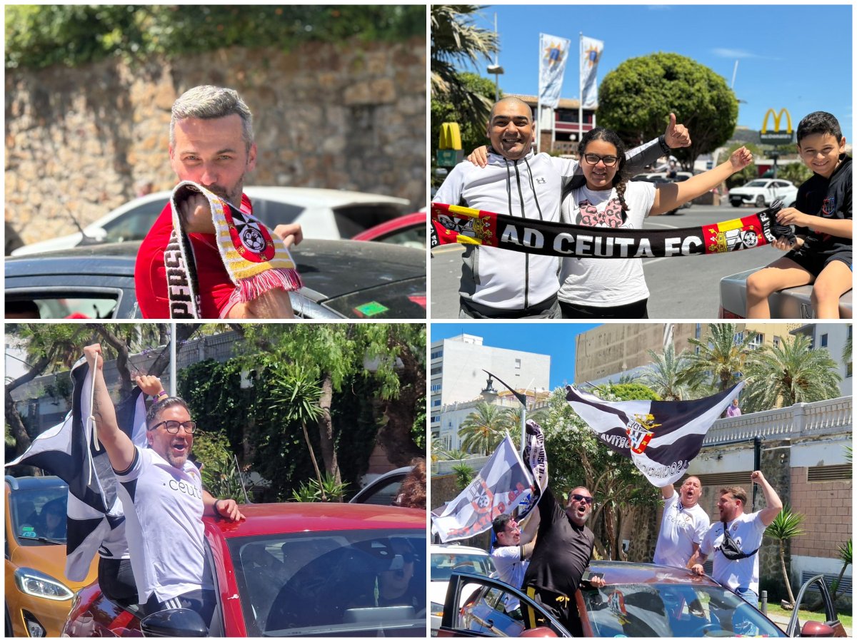 FOTOGALERÍA - La celebración del histórico ascenso de la AD Ceuta FC, en imágenes ceutatv.com/album/deportes… a través de <a href="/CeutaTV/">Ceuta Televisión</a> #Ceuta