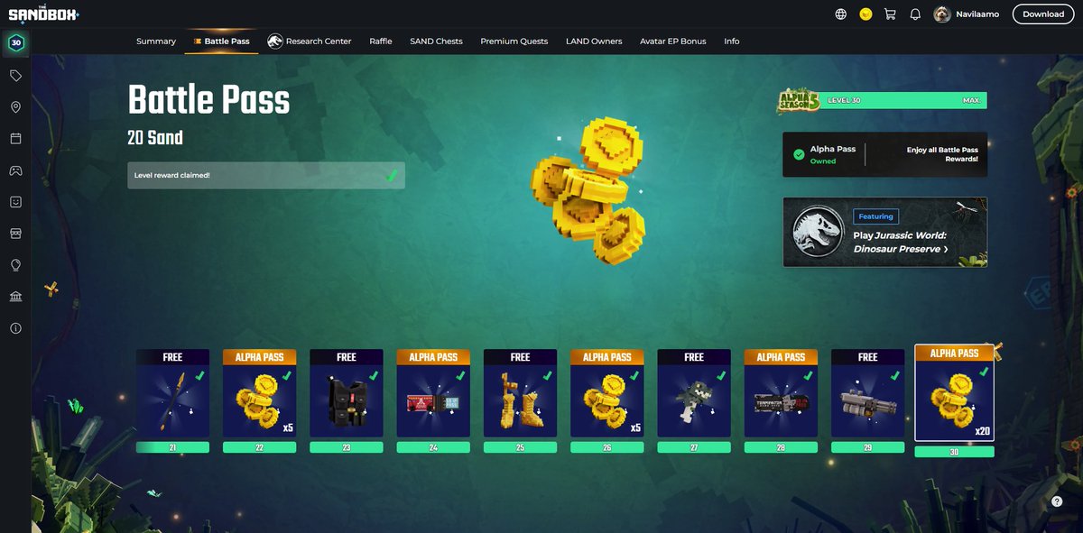 Can't wait for next <a href="/TheSandboxGame/">The Sandbox</a> Season! tsbga.me/TheSandbox #AlphaSeason5