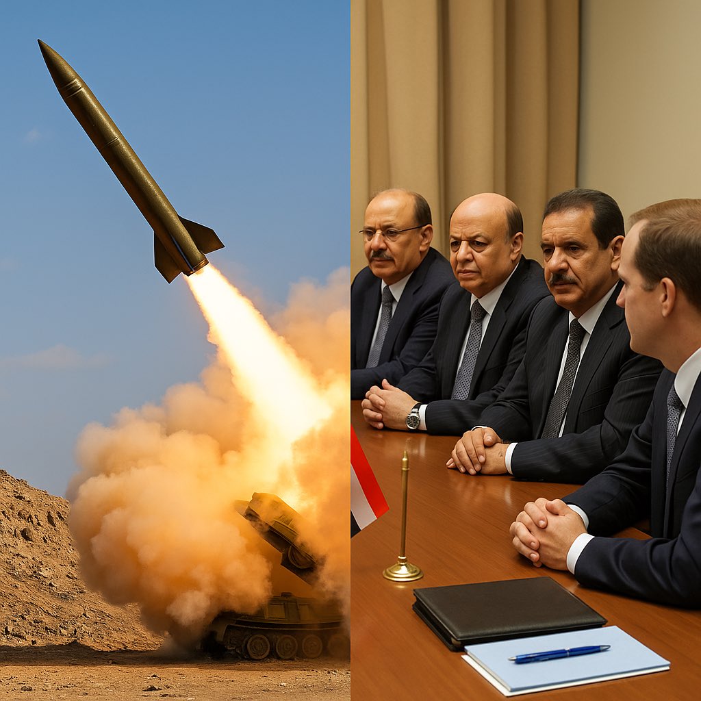 الشرعية لها 10 سنين في الفنادق، تحرر بس “بيانات”!
الحوثي نايم بالجبهات، ووصل صواريخه لإيلات.
الفرق بسيط: واحد ينتظر توجيه من سفير.. والثاني يعطي أوامر وهو فوق تبة!
أقنعوني إن المشكلة في الحوثي، مش في شرعية ضيّعت البلد. 
#اليمن #صنعاء