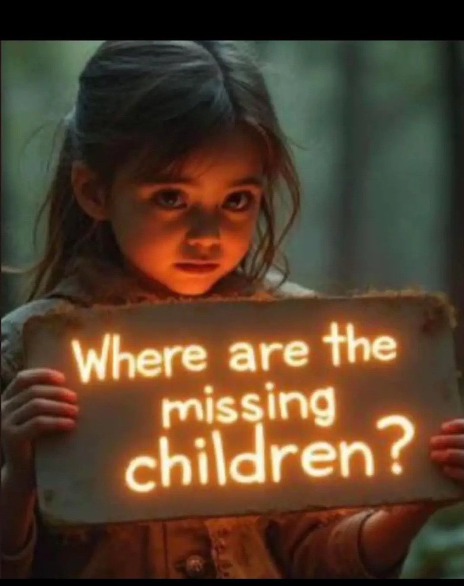 <a href="/iAnonPatriot/">American AF 🇺🇸</a> Why are they not fighting to find the missing children?