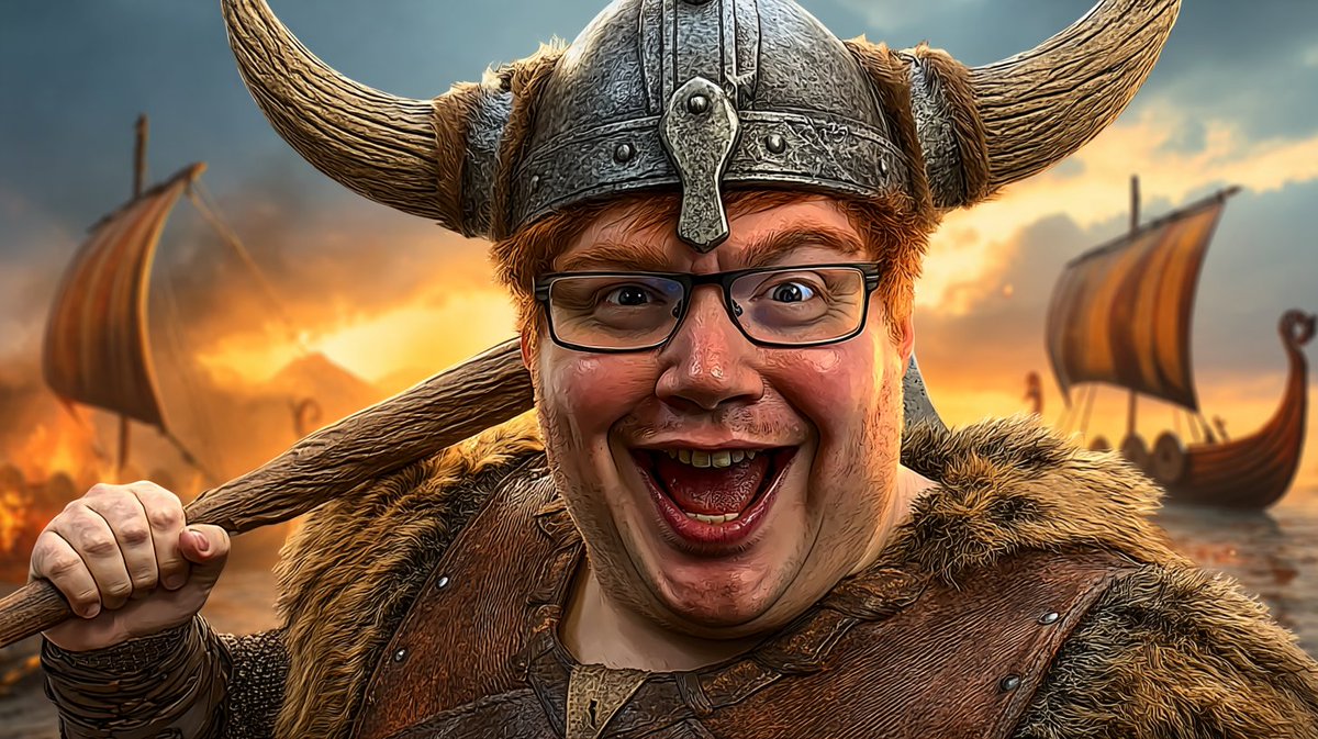 aber Gtime als Wikinger ist schon geil 
(100% AI Thumbnail)