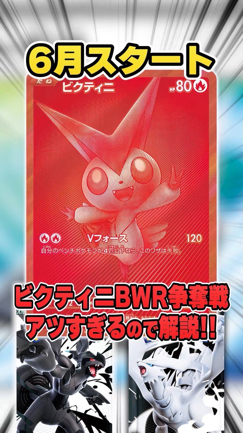 ビクティニ　BWR 争奪戦 ビクティニ争奪戦ビクティニBWR