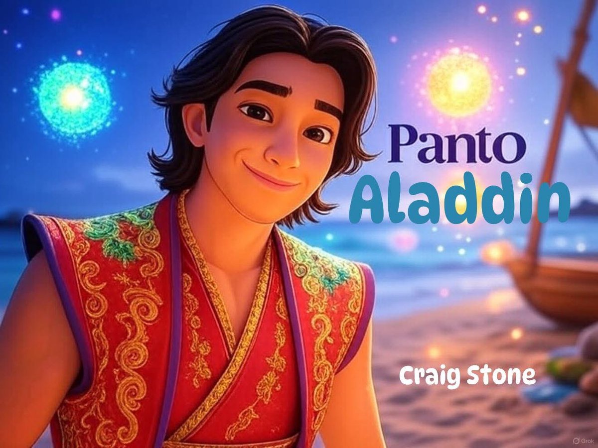 CraigStoneUK's tweet photo. So I’ll be #Aladdin for the #Christmas radio Panto this year!
#AppleFM #Panto https://t.co/BOtro0umZ4
