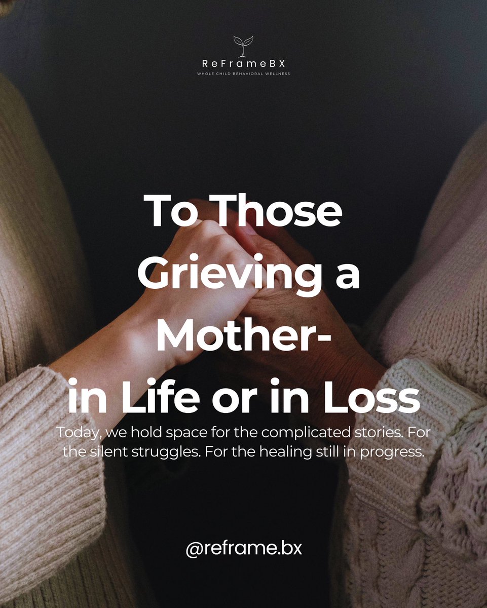reframebx's tweet photo. For the Ones Holding Unseen Grief — A Mother’s Day ReFrame

Today, we honor the quiet grief.
For mothers who are gone—and for those who were never truly there.

You don’t have to hide your hurt.
You don’t have to perform gratitude.

Your grief is valid.
Your healing matters. https://t.co/HAyYGwn3PS