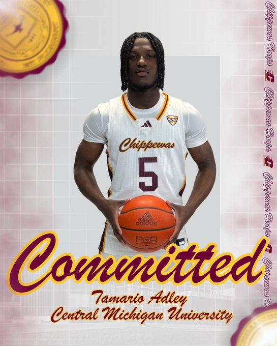 De La Salle grad Tamario Adley (Macomb Community College) is transferring to Central Michigan.

basketball.thedzone.com/players/tamari…