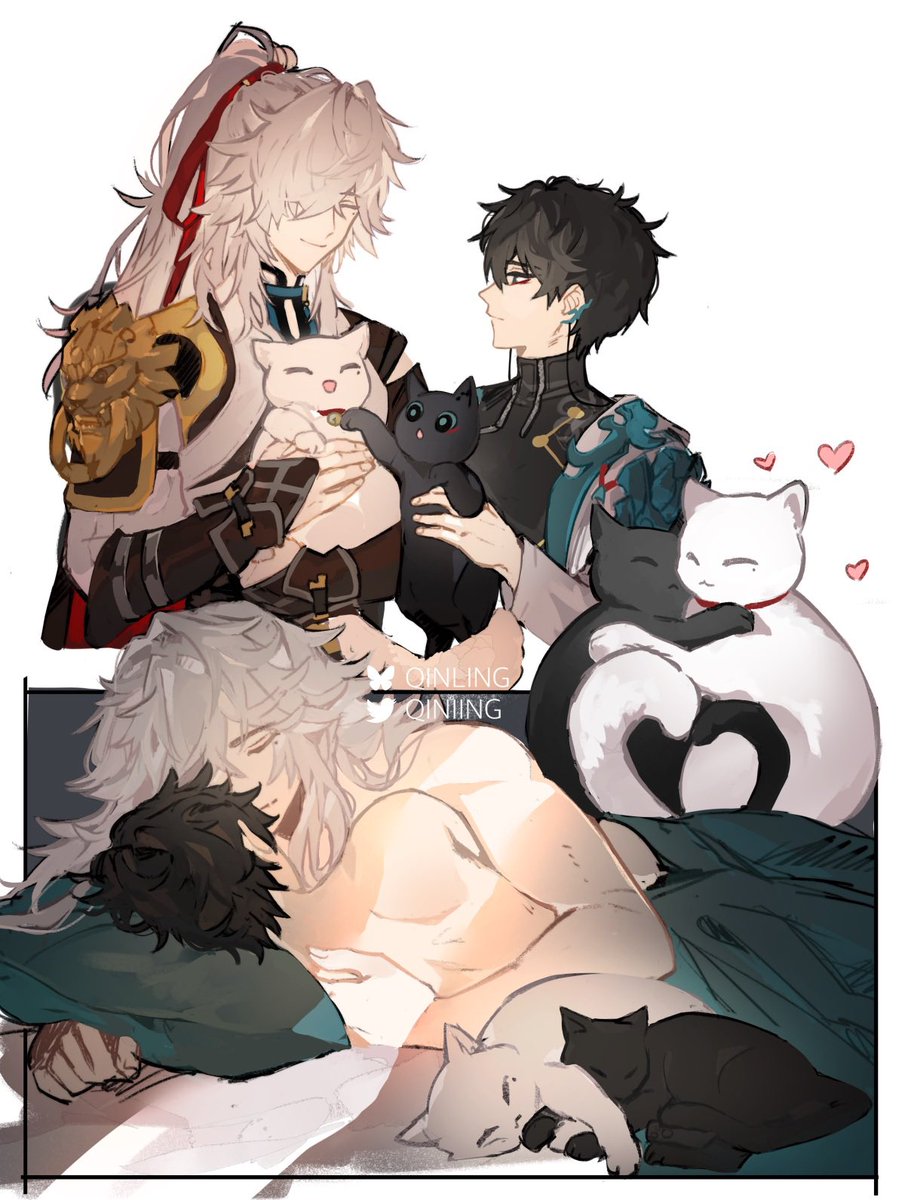 qinIing's tweet image. #jinghengweek2025

day 1: pets
