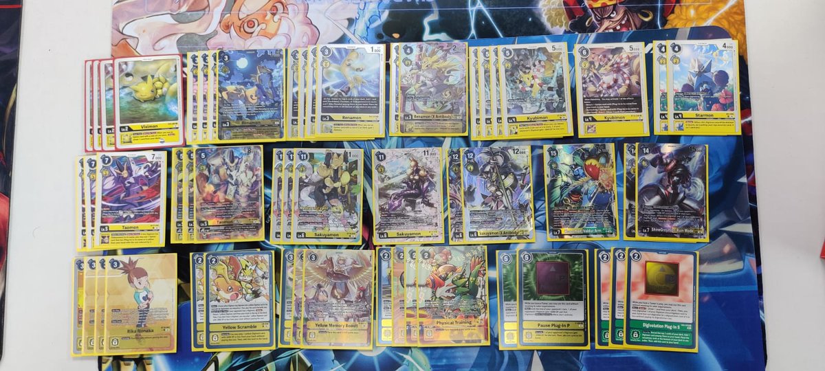 Local día 10/05 Torneo BT21, publicamos la representación que hubo y las listas del ganador. Winner: SAKUYAMON
#DCGSPBT21