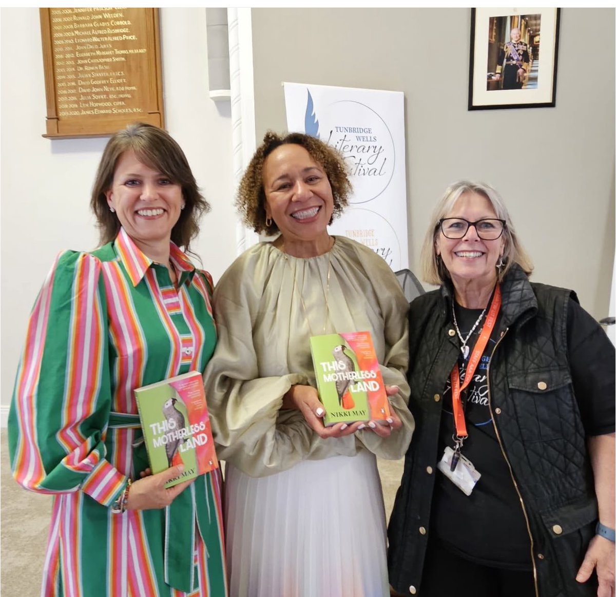Thank you Brighton <a href="/beyondbookfest/">Beyond the Book Festival</a> 

Thank you Tunbridge Wells <a href="/twlitfest/">twlitfest</a> 

Thank you 🌞 

We had an amazing sunny day with book people (the best people) and a  delicious 🦞supper