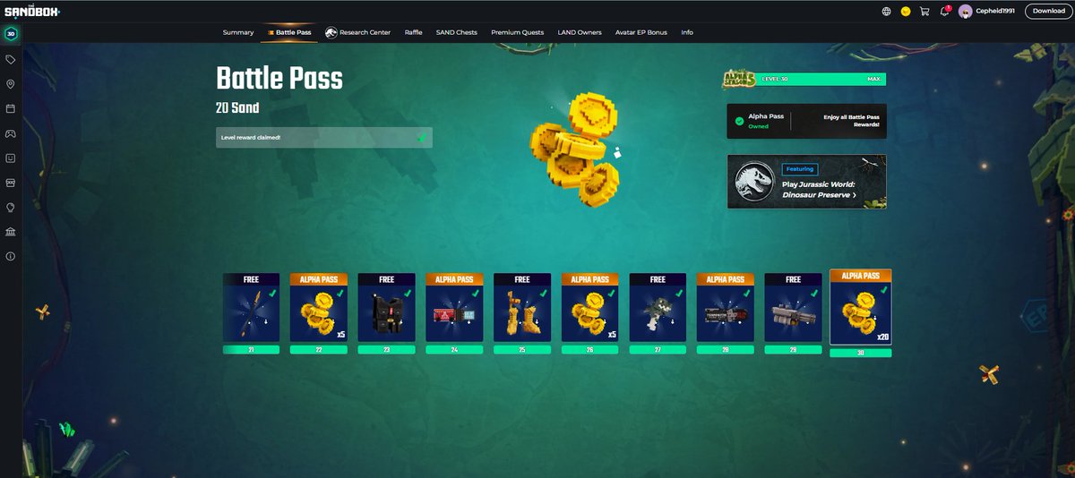 Can't wait for next <a href="/TheSandboxGame/">The Sandbox</a> Season! tsbga.me/TheSandbox #AlphaSeason5