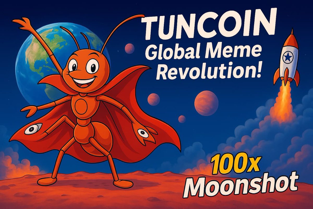 AltCoinPro_X's tweet photo. “📈 $TUNCOIN is heating up! Add it to your wallet with CA: [FnZf2mmpQSJjSUZv24jHNy6RAZuLUsNuSeyfwMEipump] 
and buy on https://t.co/xE6p7FPx7a to join the Ant Army! 🐜 PumpSwap launch incoming—let’s make it Moon! 🚀 #TUNToTheMoon #AntArmy” https://t.co/Y6OmY8NtoD