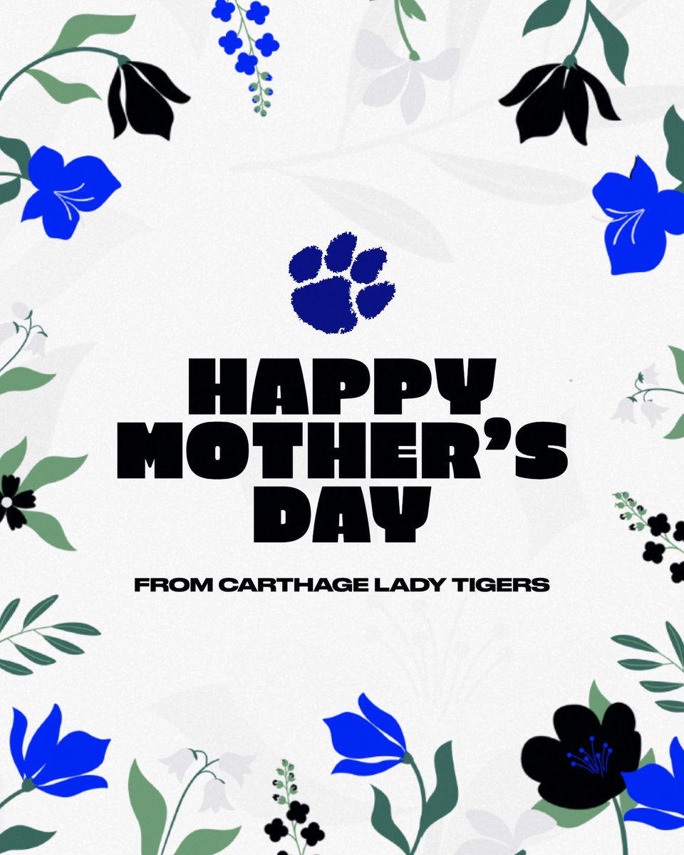 Happy Mother’s Day to all moms, but especially our Lady Tiger moms! We hope you are celebrated well all day today! 🐅🏀💙