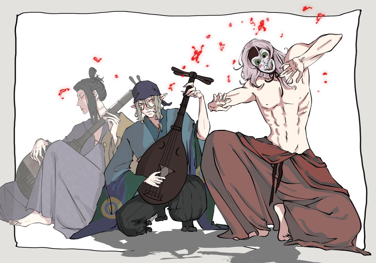 shanhai44's tweet image. #InuOh
#モノノ怪_FA
#モノノ怪
#薬売り
#mononoke
#怪化猫